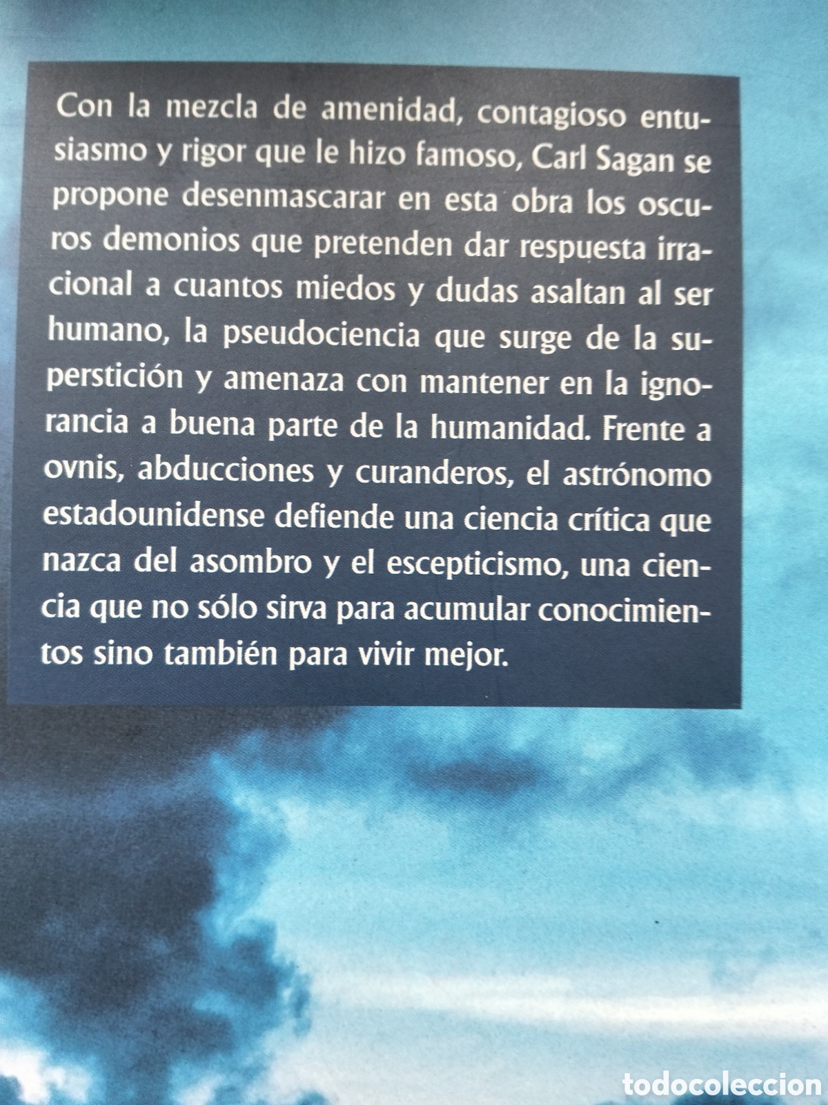 Libros de segunda mano: EL MUNDO Y DUS DEMONIOS CARL SAGAN - Foto 2