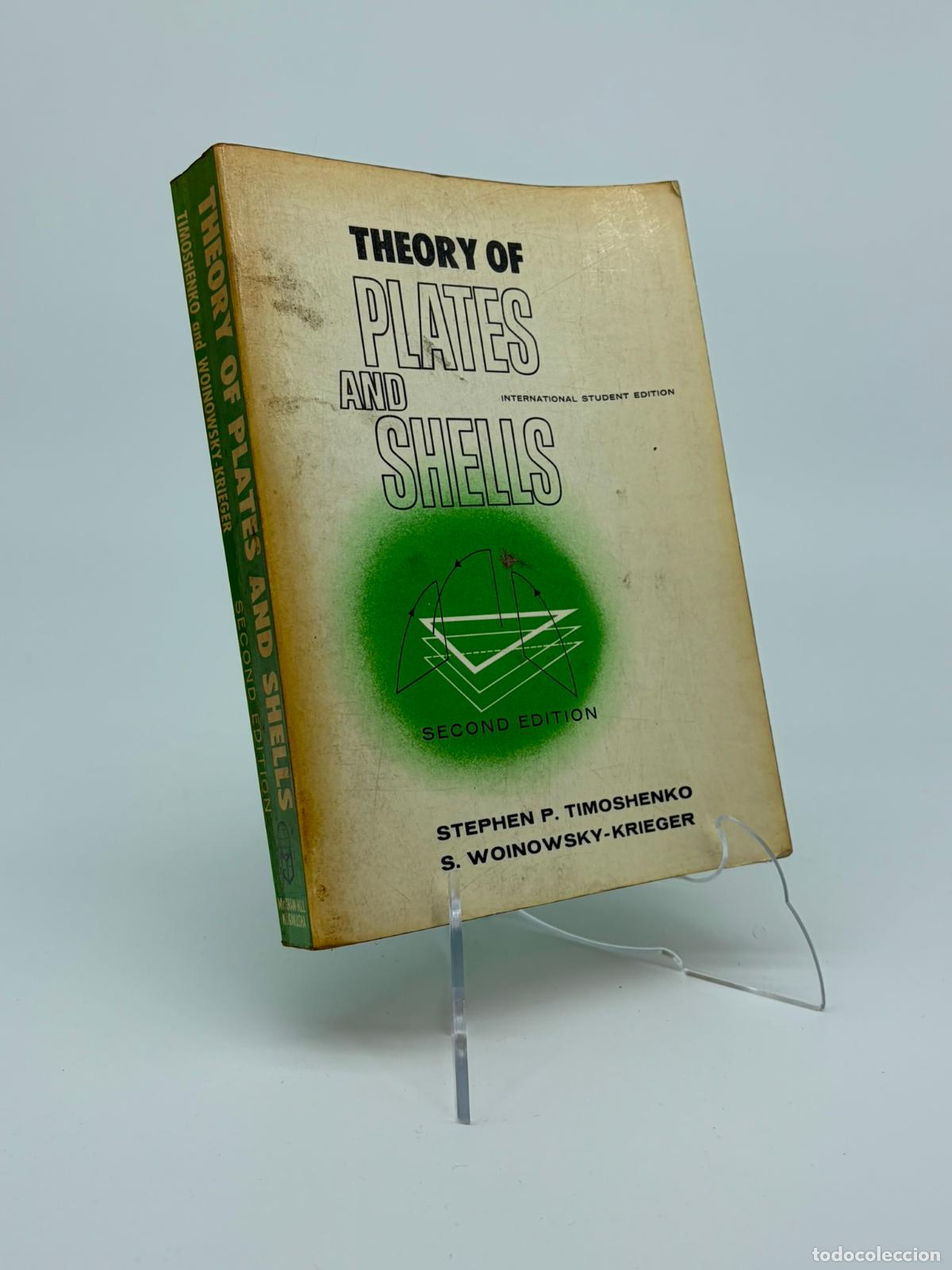 Libros de segunda mano: Theory of Plates and Shells S. Timosheno, S. Woinowsky-Krieger
