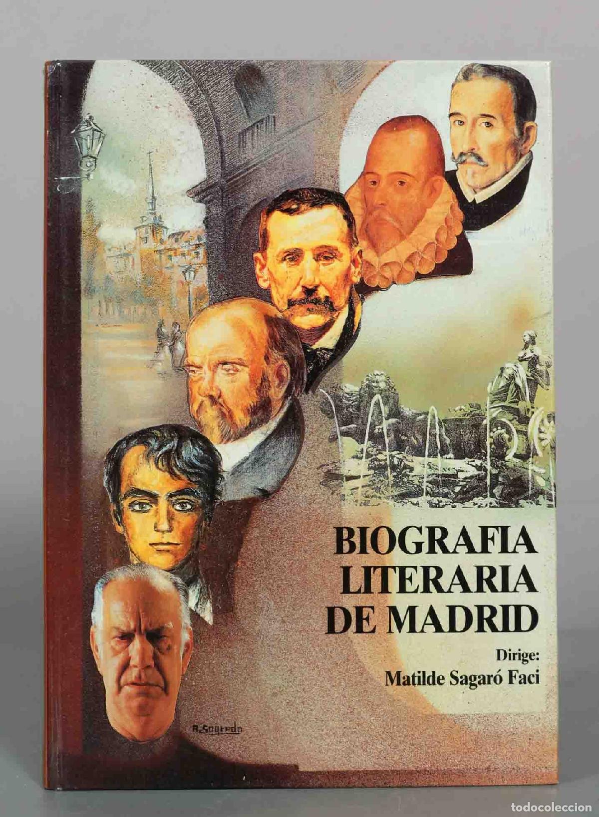 Libros de segunda mano: Biograf&iacute;a literaria de Madrid - Matilde Sagar&oacute; Faci - Ayuntamiento de Madrid