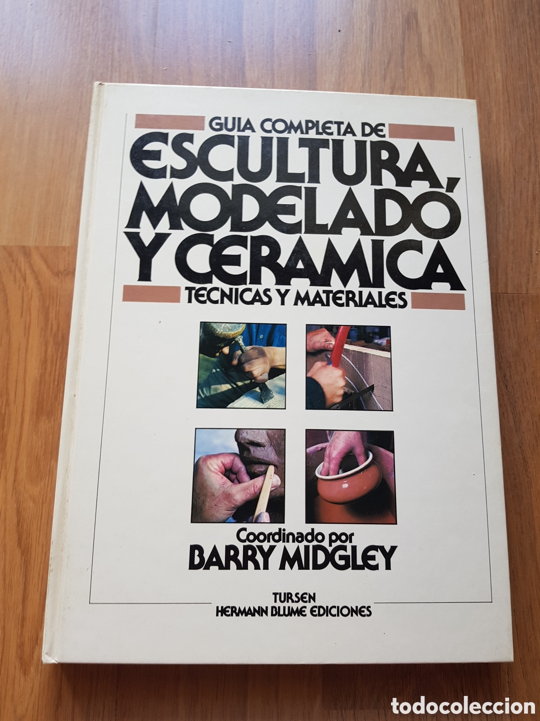 Libros de segunda mano: GU&Iacute;A COMPLETA DE ESCULTURA, MODELADO Y CER&Aacute;MICA, T&Eacute;CNICAS Y MATERIALES, BARRY MIDGLEY