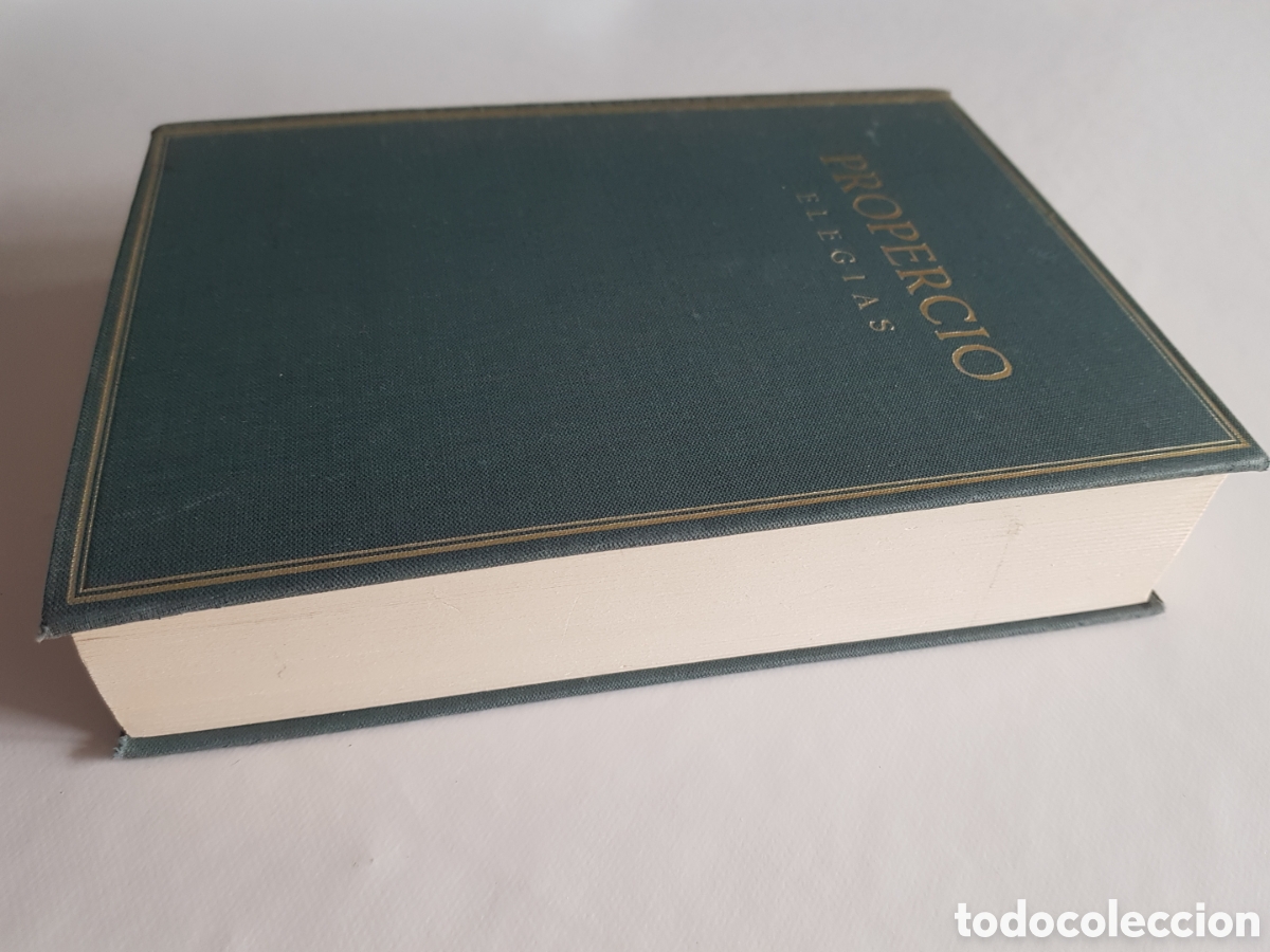 Libros de segunda mano: Propercio, Elegias, Coleccion Autores Griegos y Latinos, CSIC - Foto 2