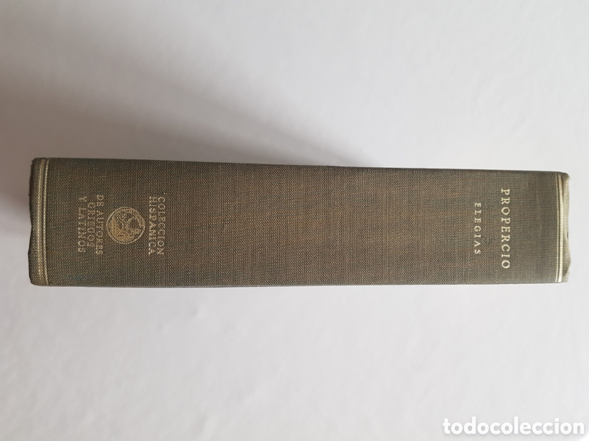 Libros de segunda mano: Propercio, Elegias, Coleccion Autores Griegos y Latinos, CSIC - Foto 3