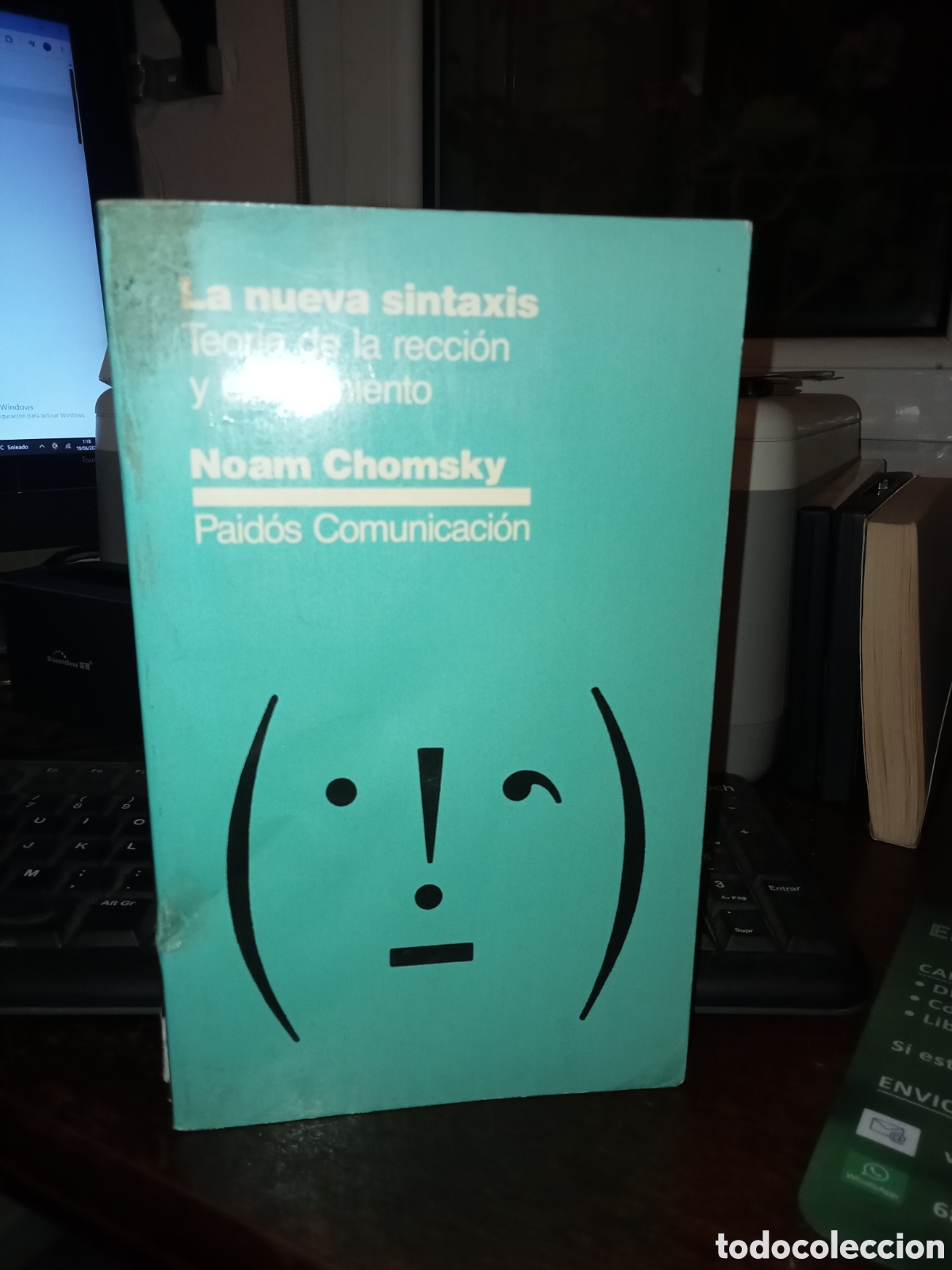 Libros de segunda mano: Noam Chomsky. La nueva sintaxis. Paidos 1988