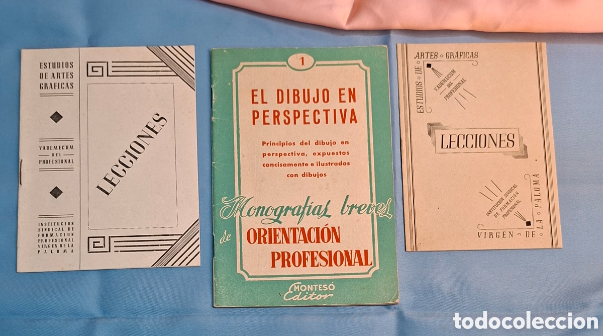 Libros de segunda mano: Lote de 3 cuadernillos vintage de Artes Gr&aacute;ficas a&ntilde;os 50&ndash;60