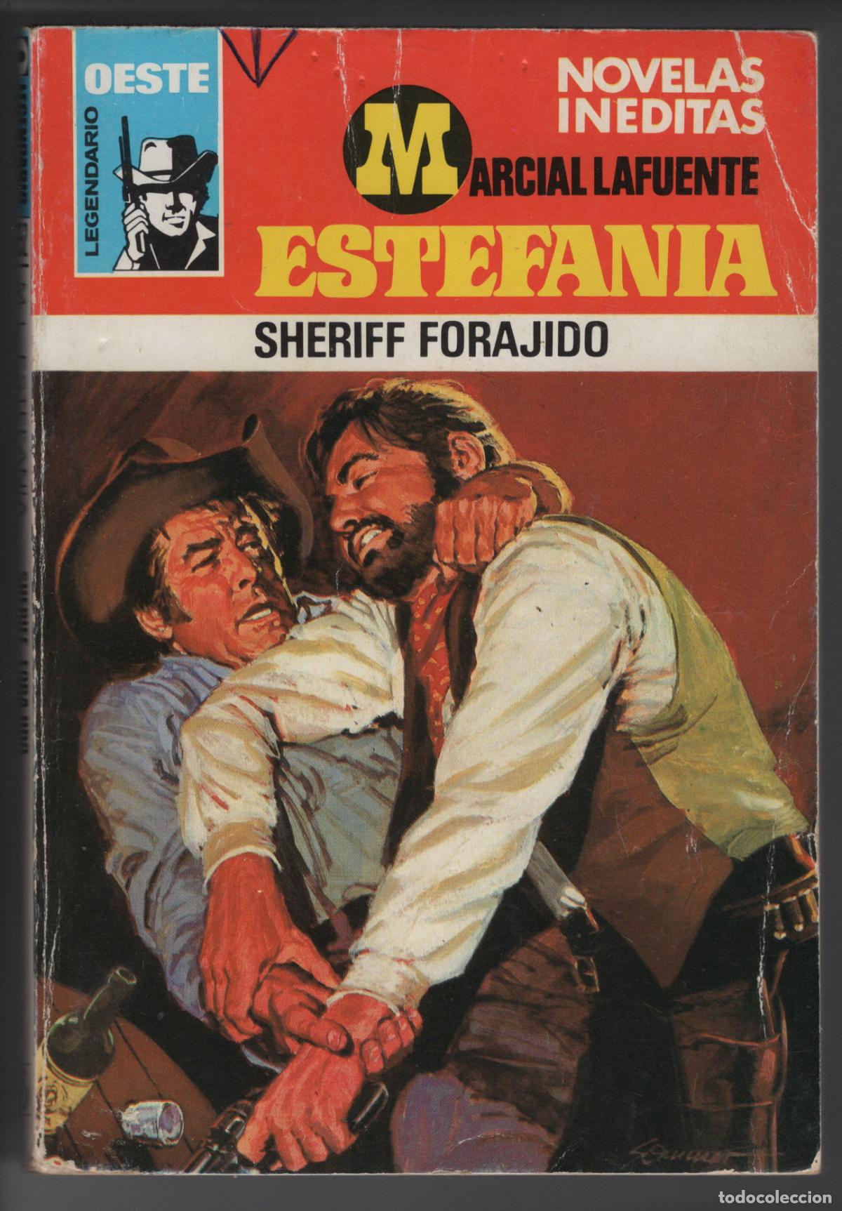 Libros de segunda mano: LEGENDARIO OESTE 652 - SHERIFF FORAJIDO - ESTEFANIA - BOLSILIBRO BRUGUERA