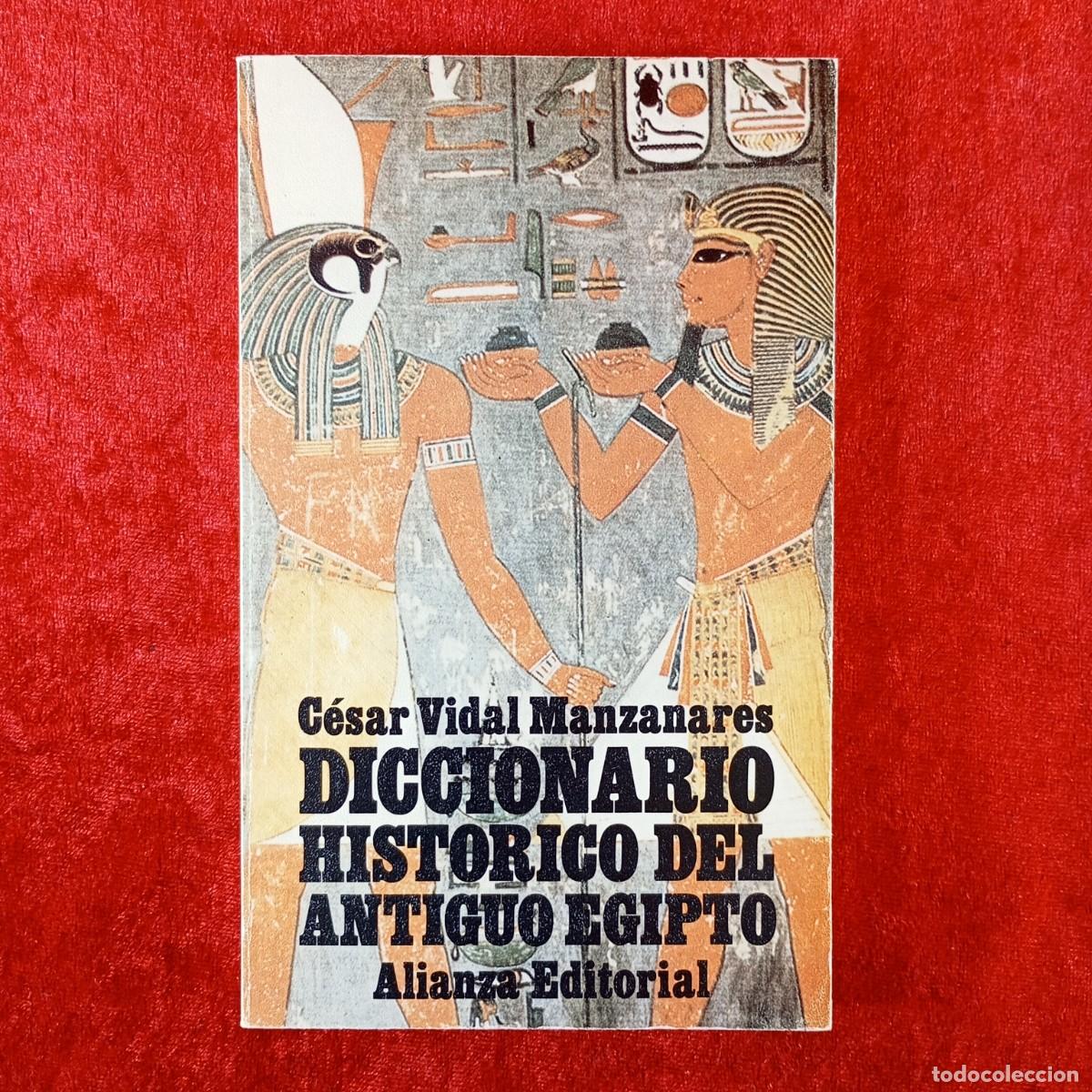 Libros de segunda mano: DICCIONARIO HISTORICO DEL ANTIGUO EGIPTO - C&Eacute;SAR VIDAL MANZANARES - ALIANZA EDITORIAL - 1993 / 137