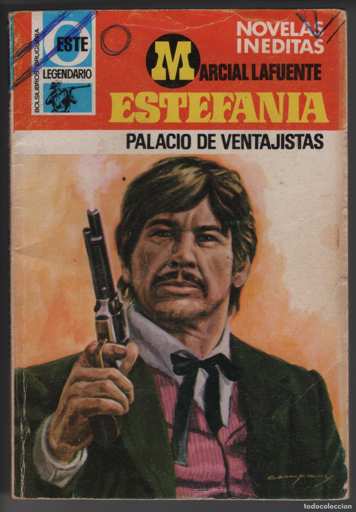 Libros de segunda mano: OESTE LEGENDARIO 509 - PALACIO DE VENTAJISTAS - ESTEFANIA - BOLSILIBRO BRUGUERA