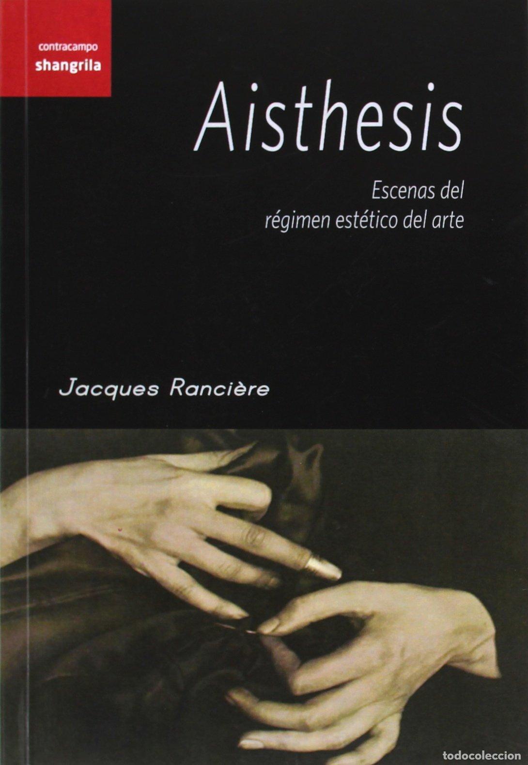 Libros de segunda mano: AISTHESIS. - Ranci&egrave;re, Jacques.