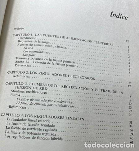 Libros de segunda mano: Fuentes de alimentacion reguladas electronicamente - Foto 3