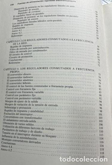 Libros de segunda mano: Fuentes de alimentacion reguladas electronicamente - Foto 4