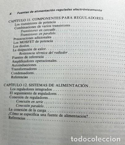 Libros de segunda mano: Fuentes de alimentacion reguladas electronicamente - Foto 6
