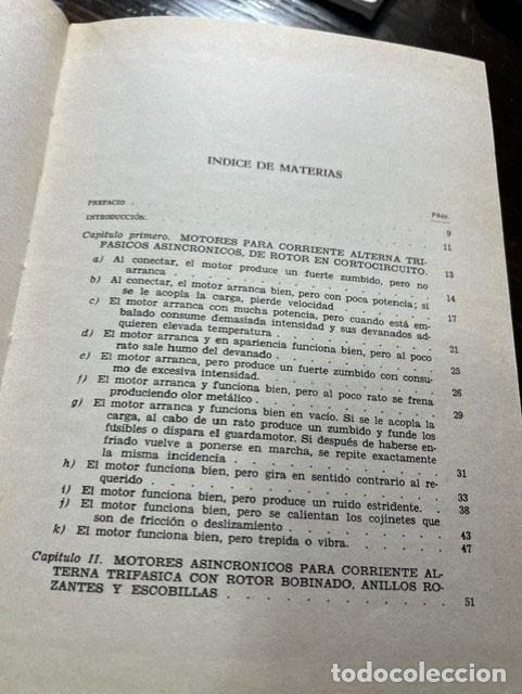 Libros de segunda mano: Diagnostico de Averias en los Motores Electricos - Foto 3