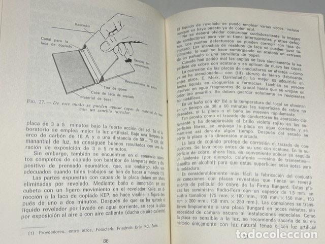 Libros de segunda mano: Fabricacion de circuitos impresos - Foto 2