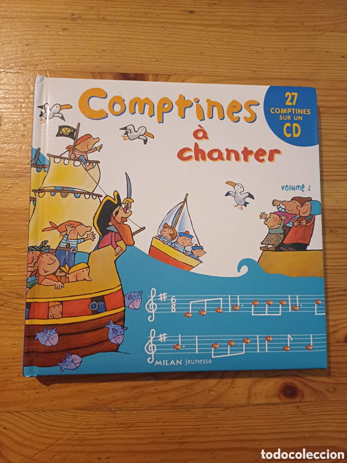 Gebrauchte B&uuml;cher: Comptines a Chanter Volume 2 - no incluye CD - letras musica y partitura