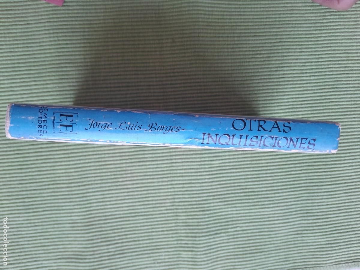 Libros de segunda mano: OTRAS INQUISICIONES. JORGE LUIS BORGES. EMECE 1966 - Foto 3