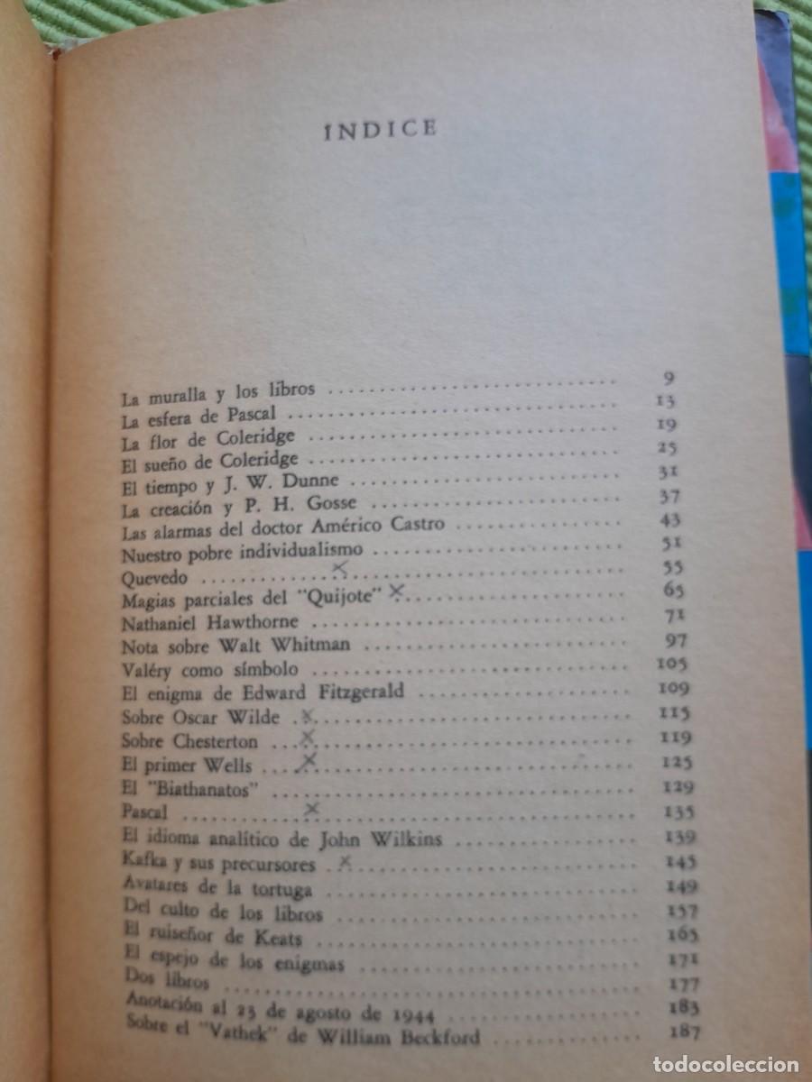 Libros de segunda mano: OTRAS INQUISICIONES. JORGE LUIS BORGES. EMECE 1966 - Foto 7