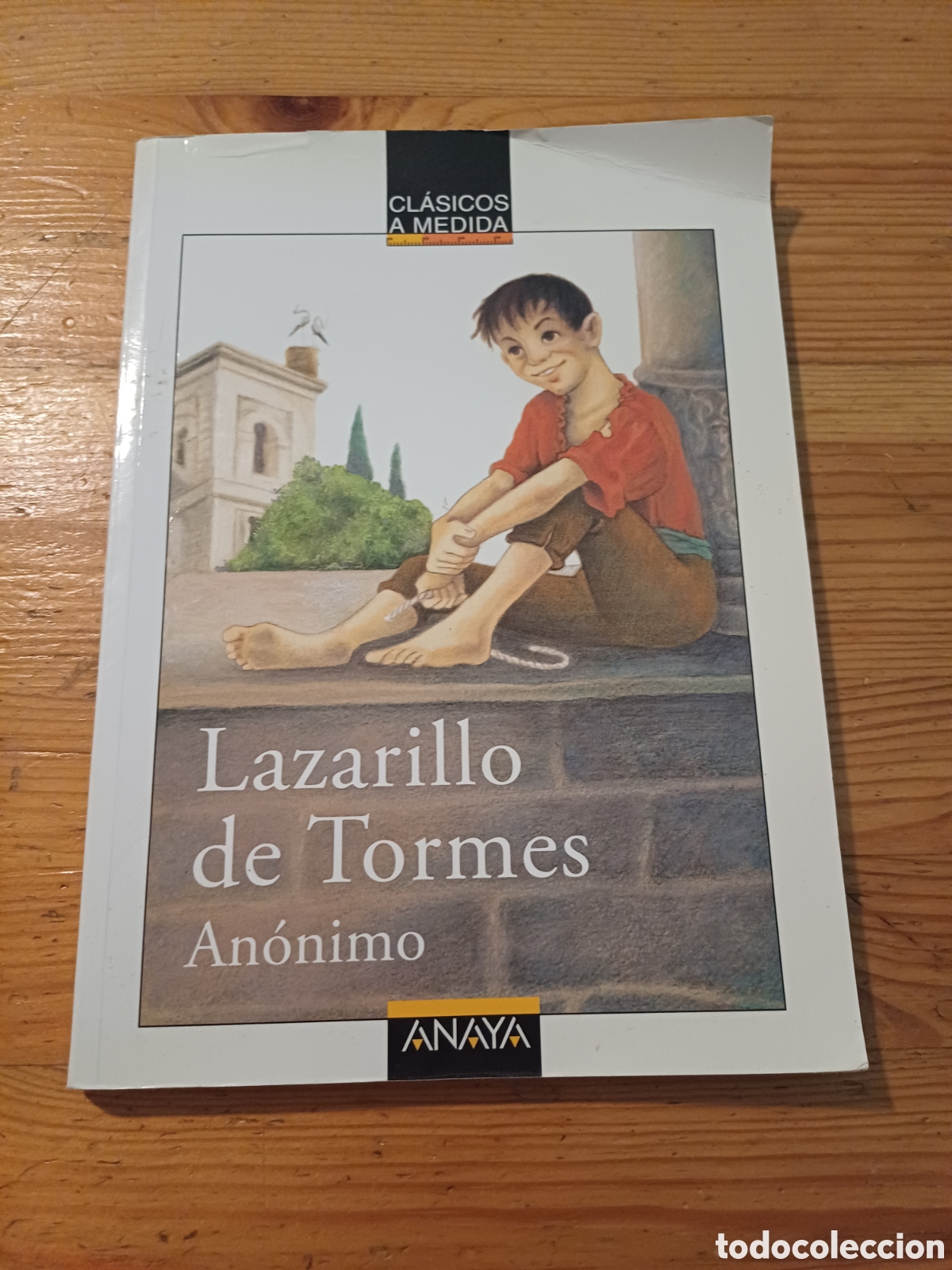 Second hand books: Lazarillo de Tormes Cl&aacute;sicos a medida Anaya Juan M Infante Mora&ntilde;o Ilustrado por Isabel Arechabala