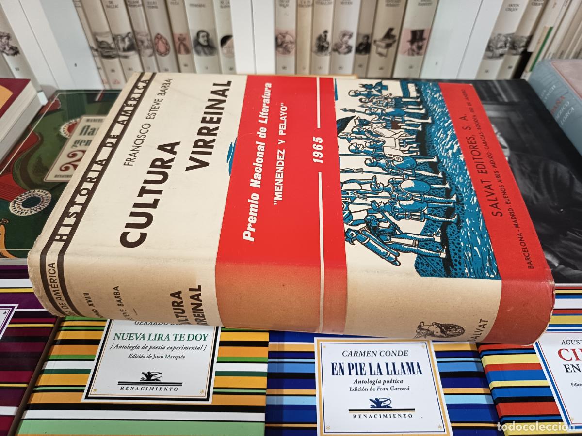 Libros de segunda mano: 1965 - FRANCISCO ESTEVE BARBA. Cultura Virreinal