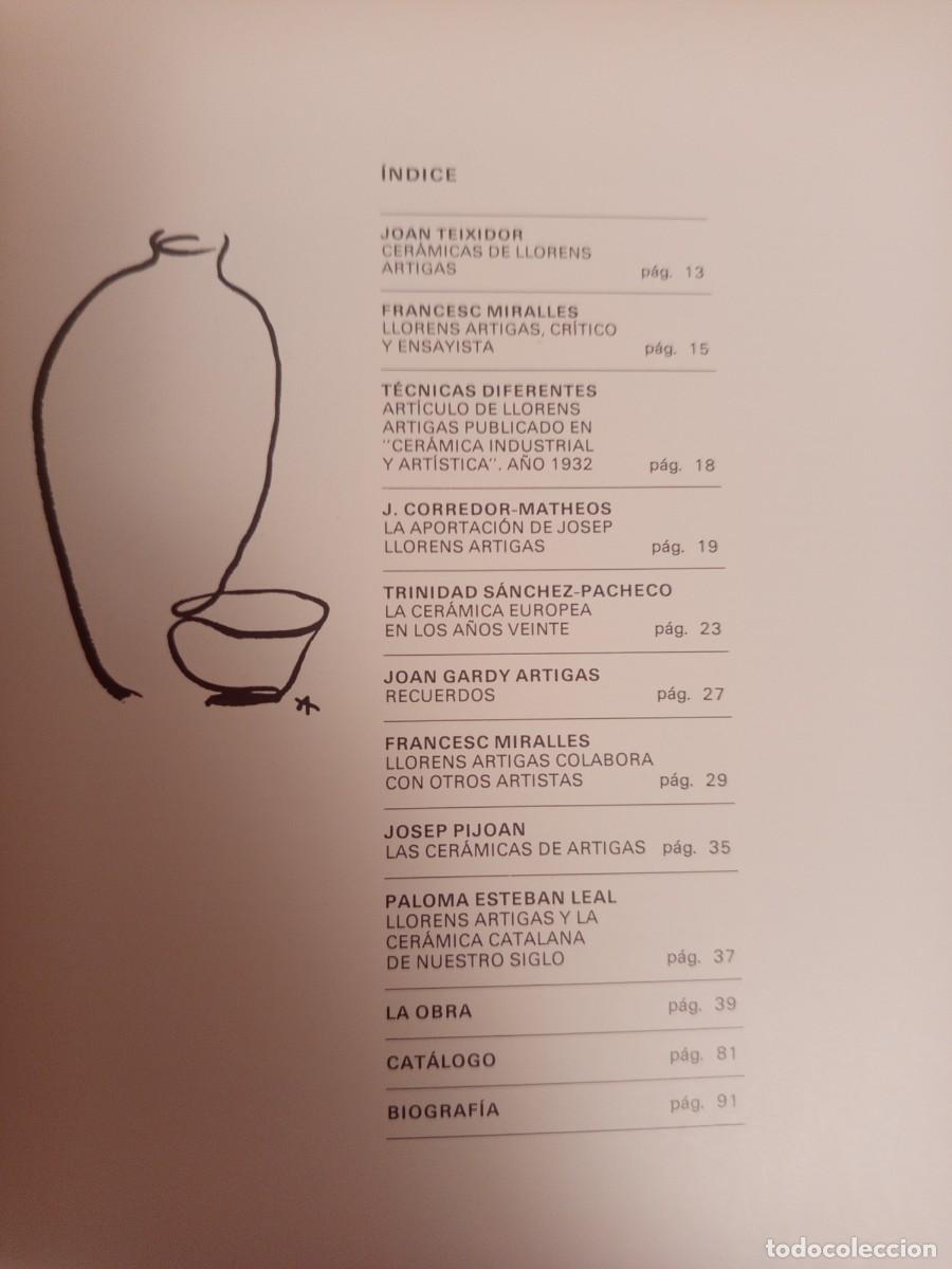 Libros de segunda mano: Josep Llorens Artigas. - Foto 2