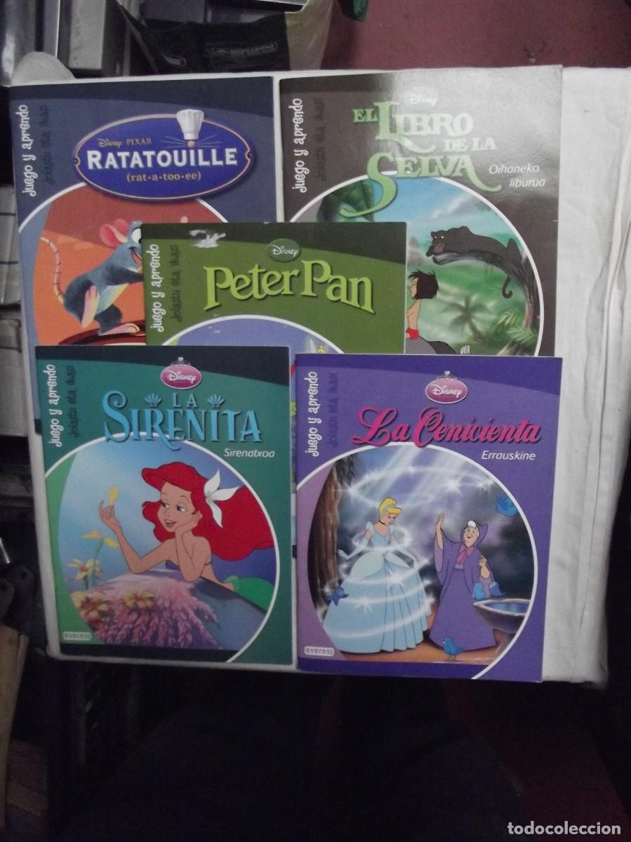 Gebrauchte B&uuml;cher: 5 CUENTOS DISNEY JUEGO Y APRENDO ( BILINGUE )
