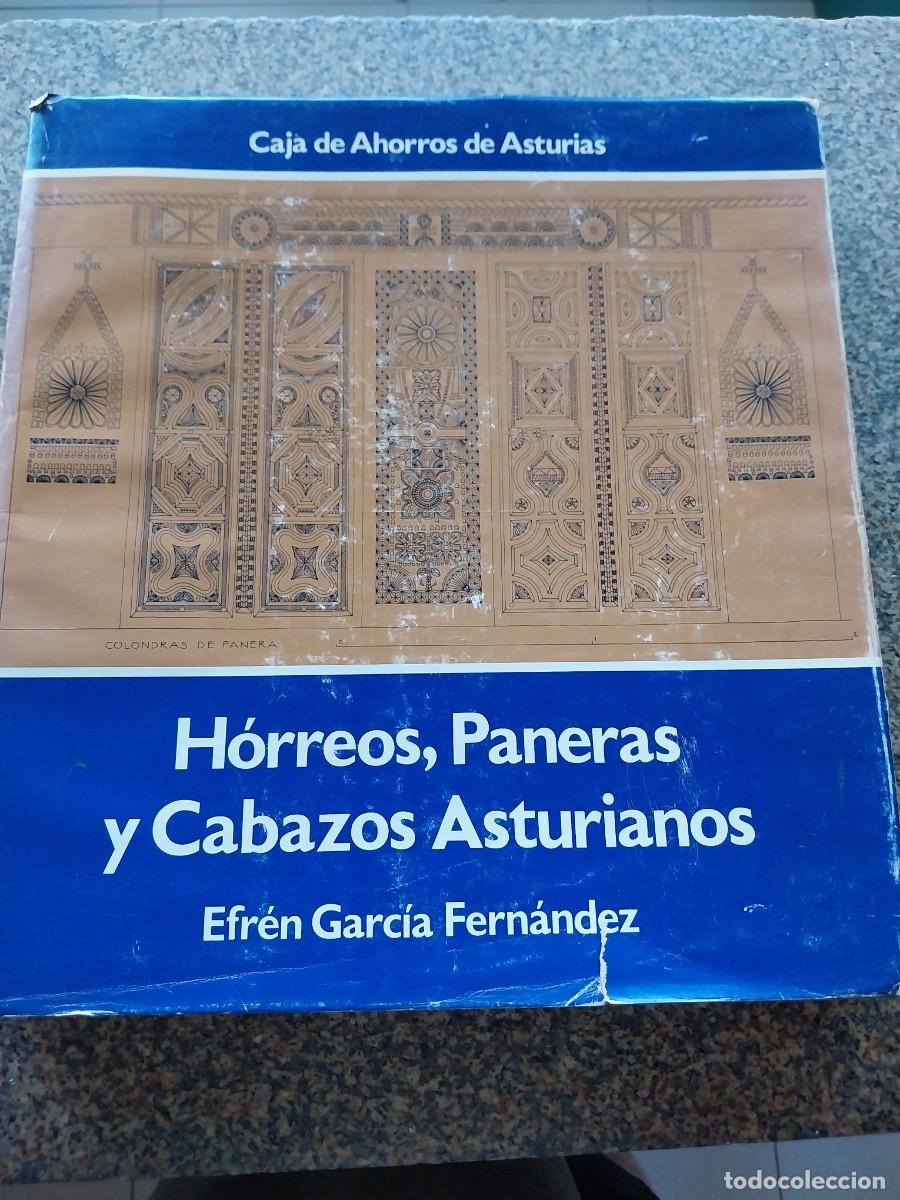 Libros de segunda mano: HORREOS, PANERAS Y CABAZOS ASTURIANOS -- EFREN GARCIA FERNANDEZ -- 1979 --