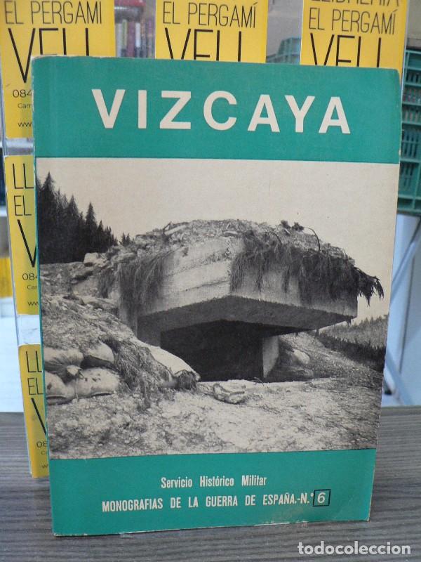 Libros de segunda mano: Vizcaya - Mart&iacute;nez Bande, Jos&eacute; Manuel - Editorial San Mart&iacute;n - 1971, 1&ordf; ed. - Monograf&iacute;as Guerra, N&ordm;