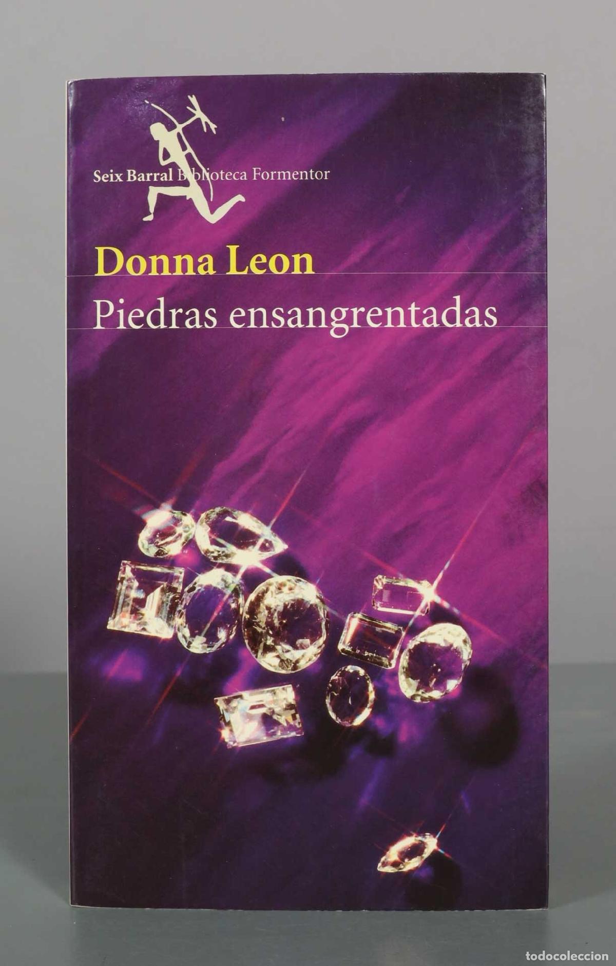 Libros de segunda mano: Piedras ensangrentadas - Donna Leon - Seix Barral