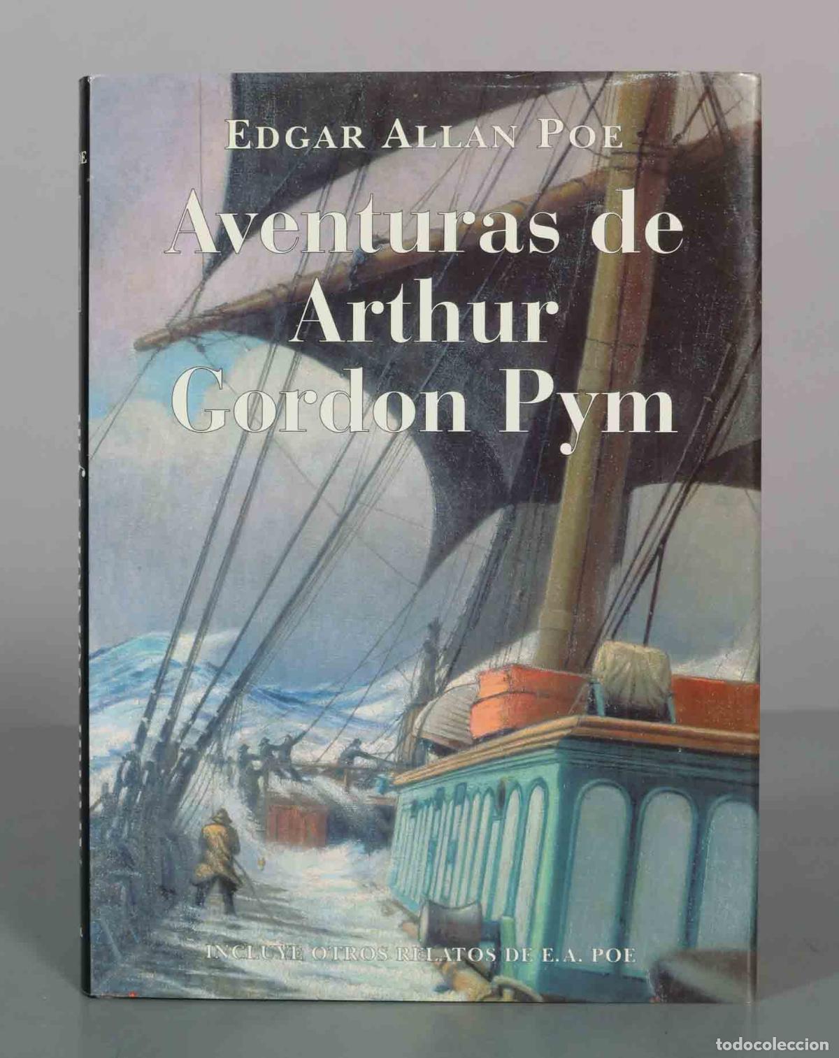 Libros de segunda mano: Aventuras de Arthur Gordon Pym - Edgar Allan Poe - Editorial &Oacute;ptima