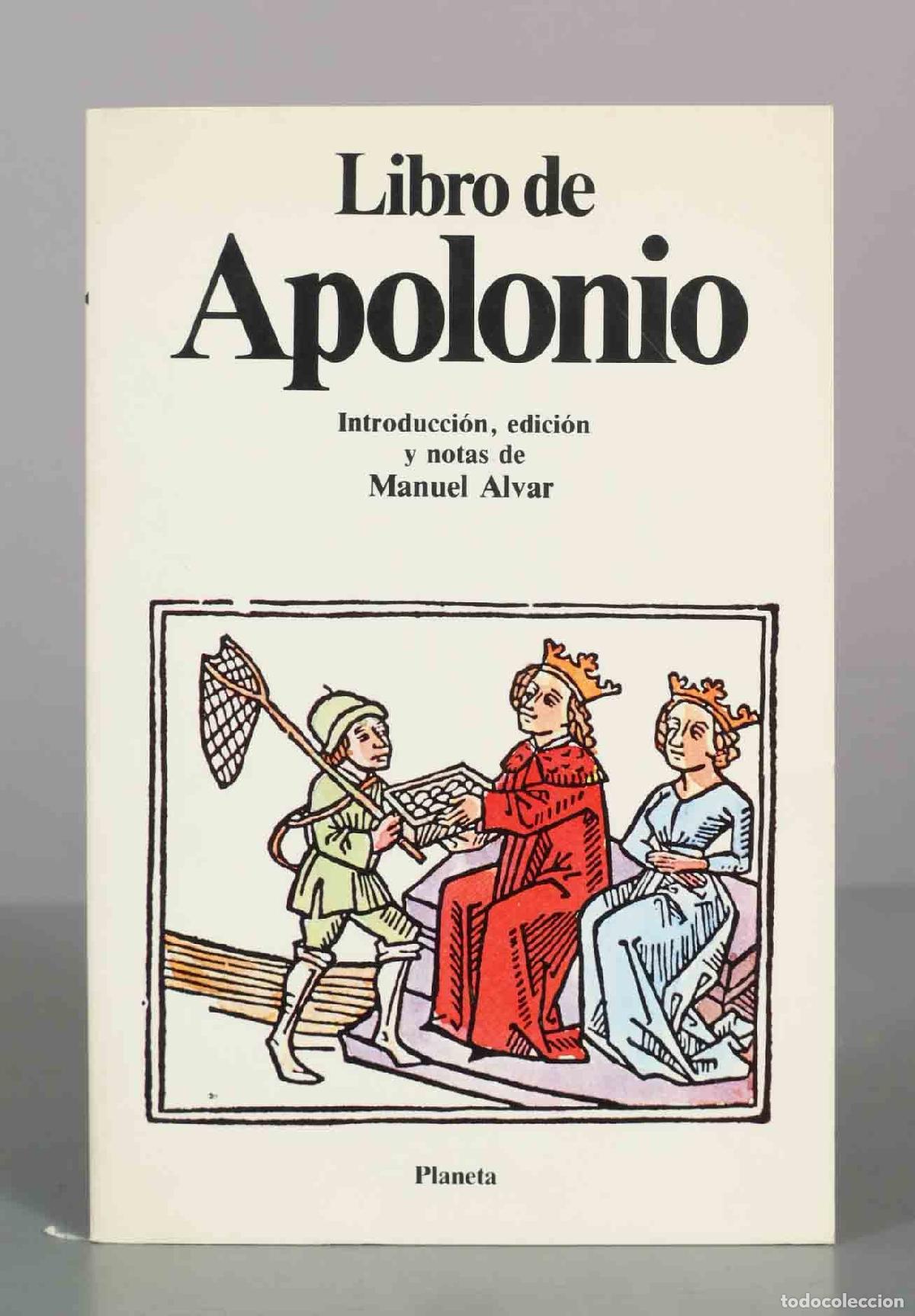 Libros de segunda mano: Libro de Apolonio - Manuel Alvar - Editorial Planeta