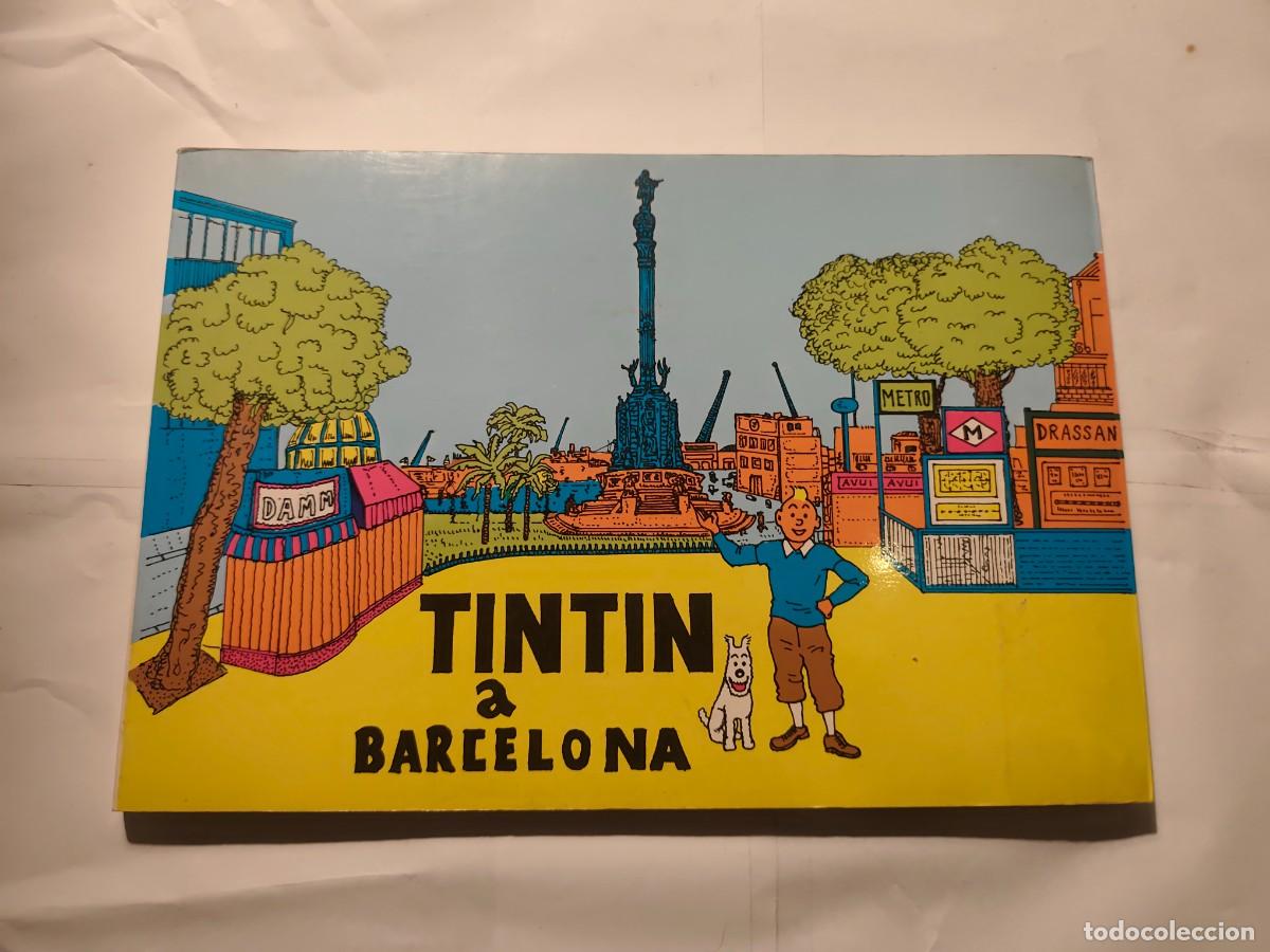 Libros de segunda mano: Librito Tintin a Barcelona