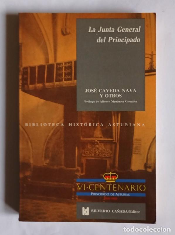 Libros de segunda mano: LA JUNTA GENERAL DEL PRINCIPADO - JOSE CAVEDA NAVA, MIGUEL DE LA VILLA Y EL VIZCONDE DE CAMPO GRANDE