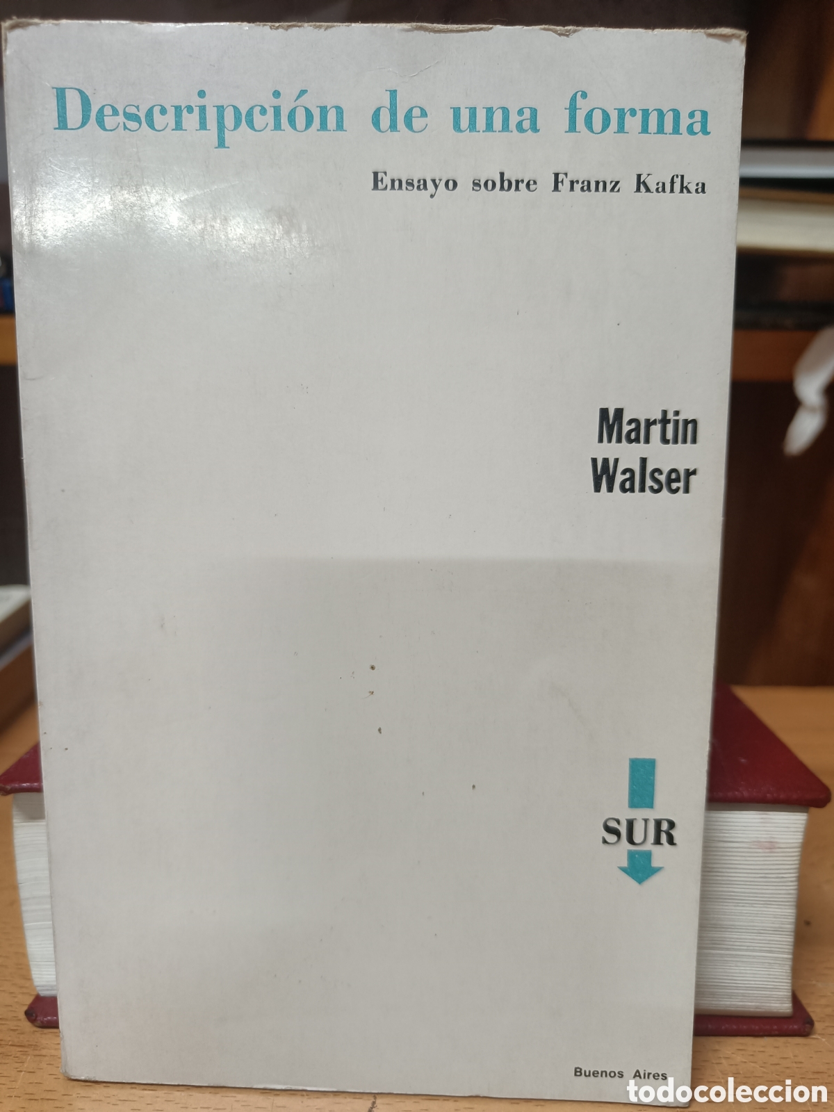 Libros de segunda mano: DESCRIPCI&Oacute;N DE UNA FORMA. MARTIN WALSER. ENSAYO SOBRE FRANZ KAFKA.