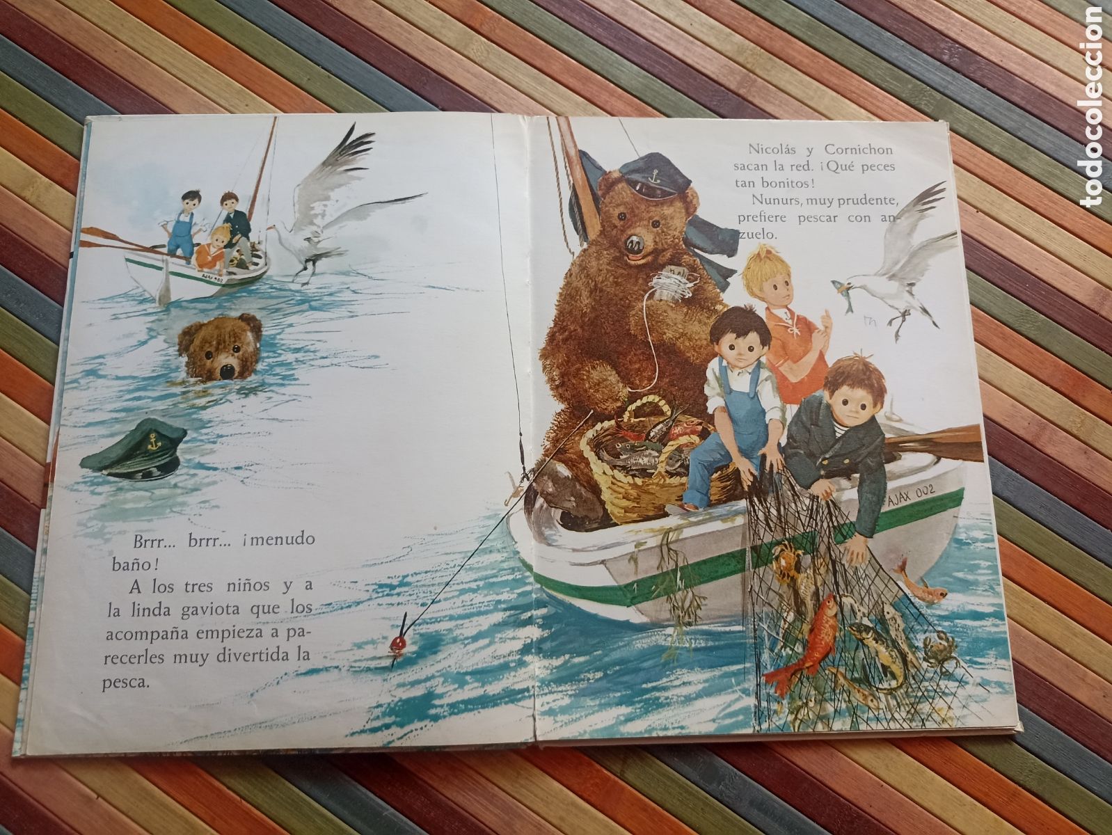 Libros de segunda mano: Libro Nunurs en el mar - Timun mas 1966 - Foto 5