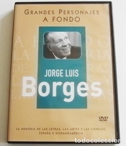 Libros de segunda mano: DVD JORGE LUIS BORGES ENTREVISTAS DE ESCRITOR ARGENTINO TELEVISI&Oacute;N GR. PERSONAJES A FONDO - NO LIBRO