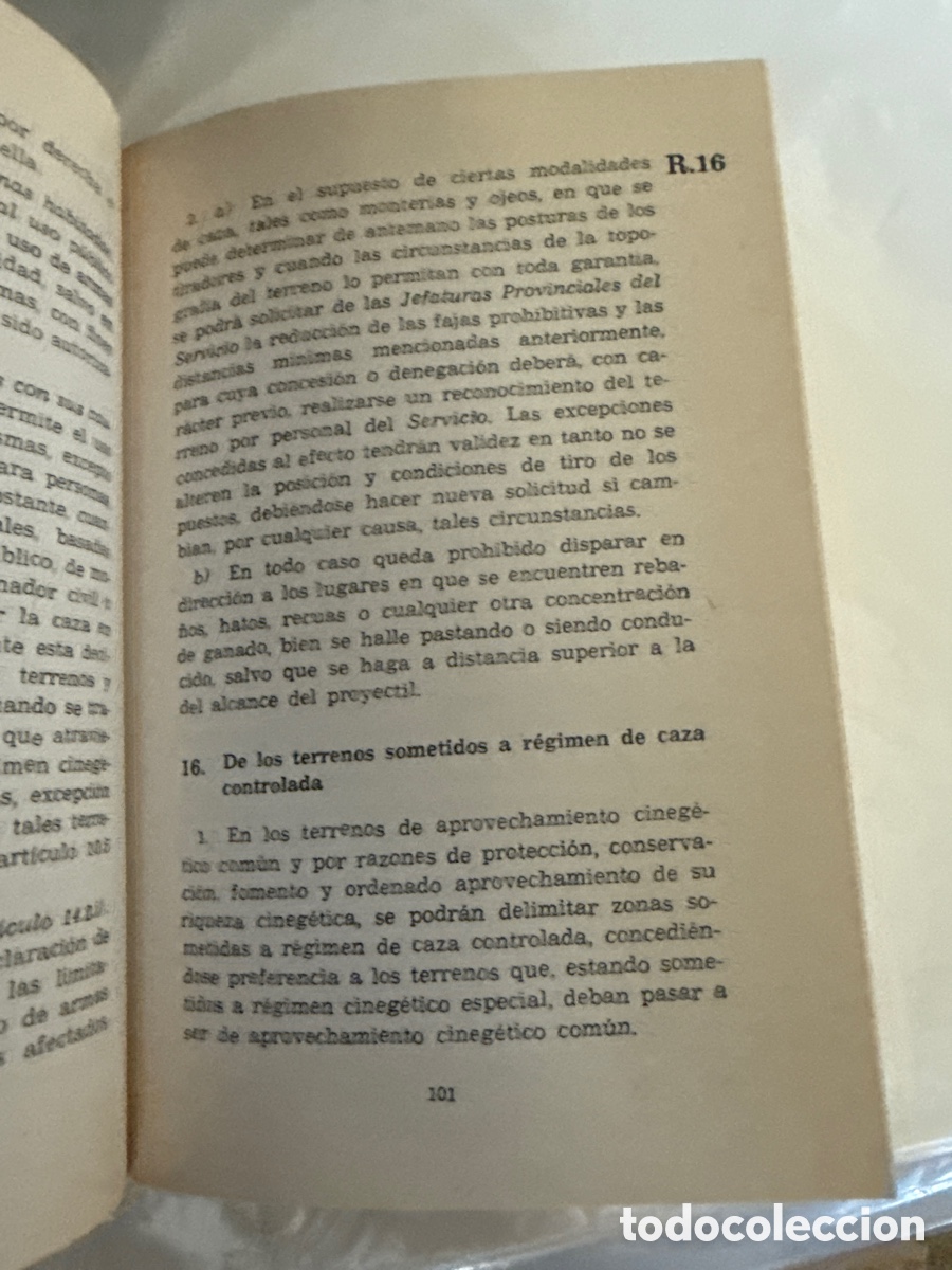Libros de segunda mano: LEY y Reglamento de caza - Foto 2