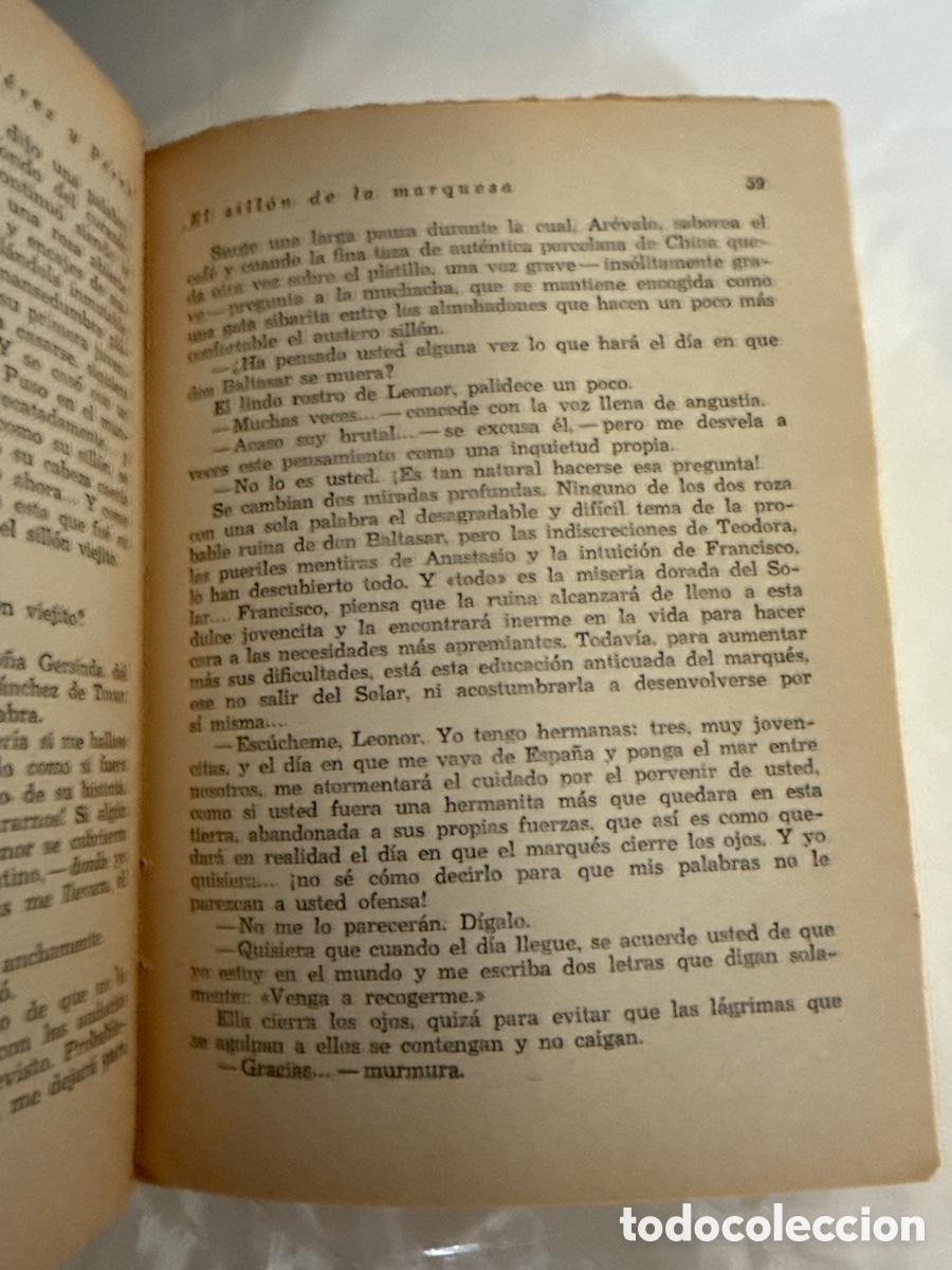 Libros de segunda mano: P&Eacute;REZ Y P&Eacute;REZ, Rafael El sill&oacute;n de la marquesa Gersinda: Novela - Foto 2