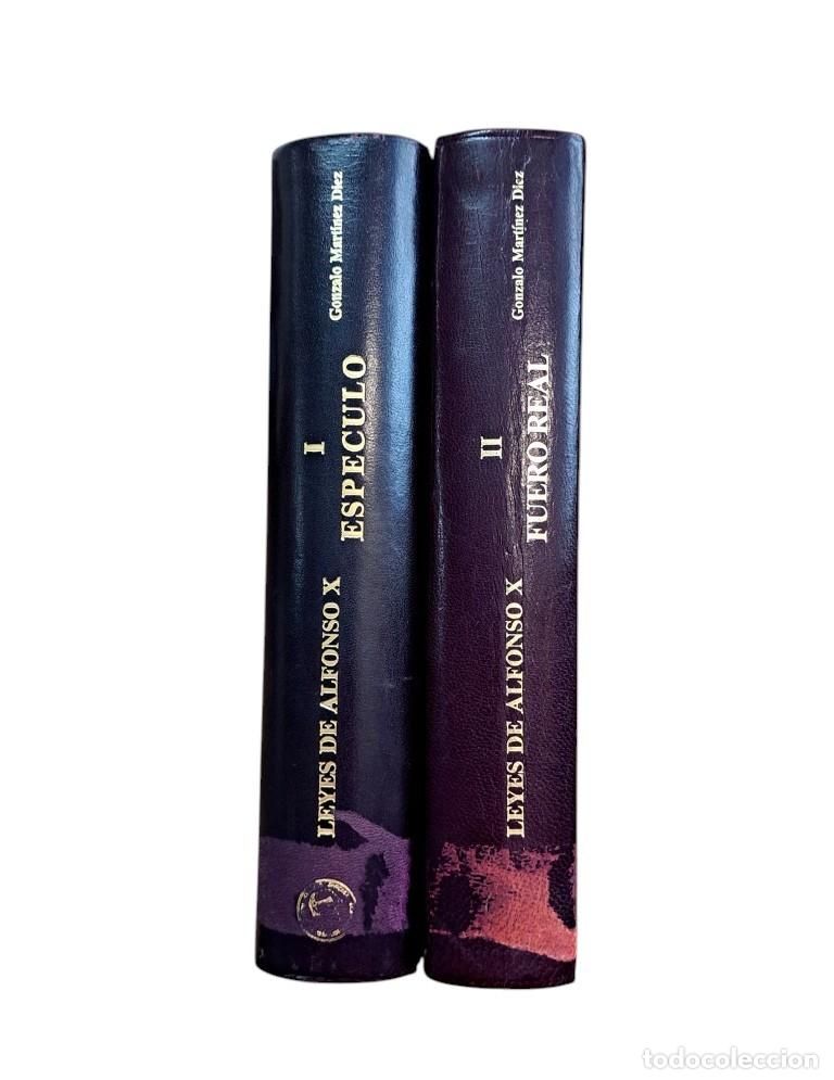 Second hand books: Mart&iacute;nez Diez, Gonzalo (ed).- LEYES DE ALFONSO X (I-II) 1985-1988