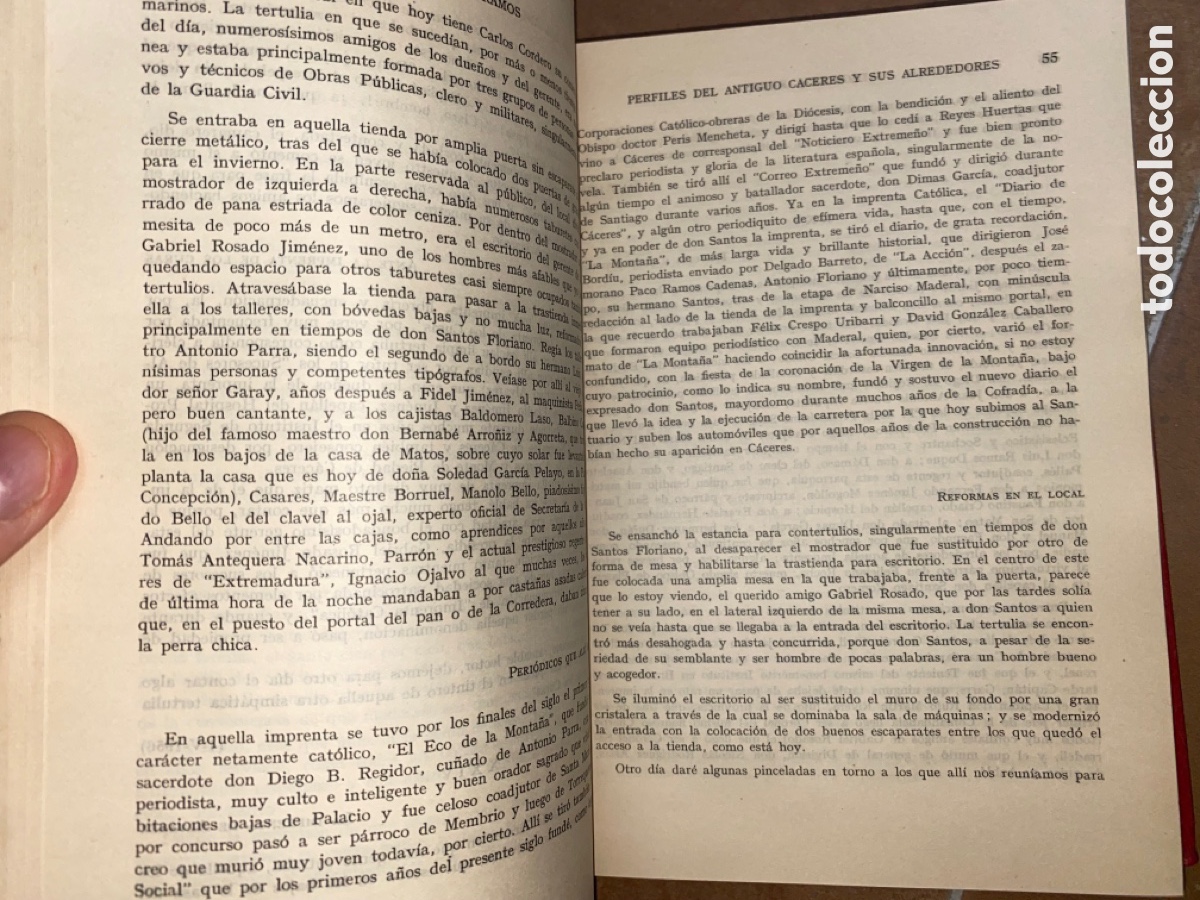 Libros de segunda mano: ANTIGUO LIBRO R&Aacute;FAGAS LEON LEAL CACERES 1960 - Foto 3