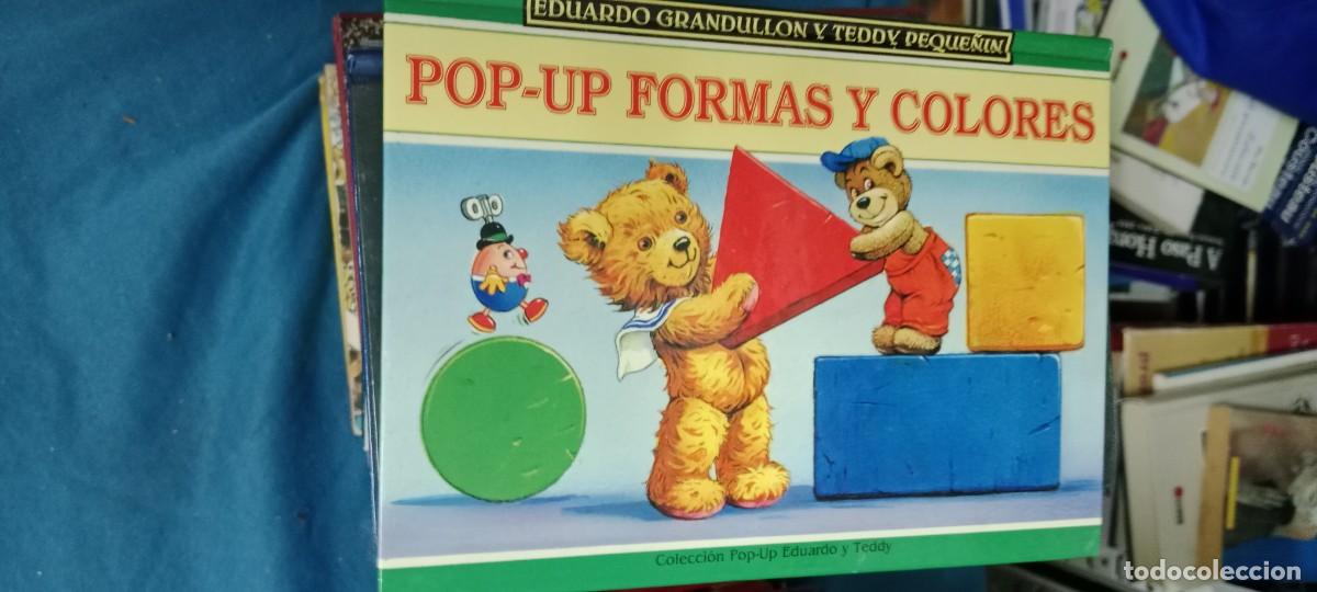 Libros de segunda mano: POP-UP FORMAS Y COLORES EDUARDO GRANDULLON Y TEDDY PEQUE&Ntilde;IN LIBRO M-JYE