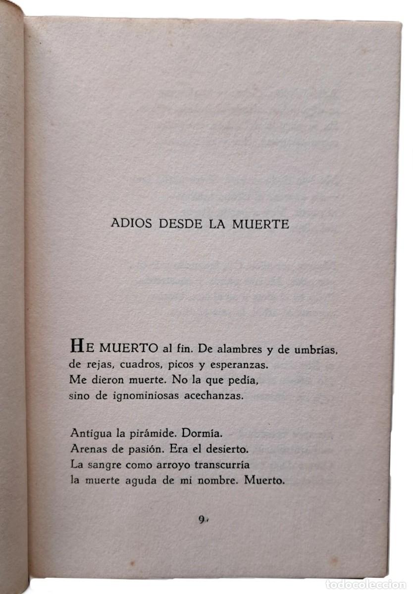 Libros de segunda mano: Venturini, Aurora - Adi&oacute;s desde la Muerte - Primera Edici&oacute;n - (1948) - SIGNED - Foto 5