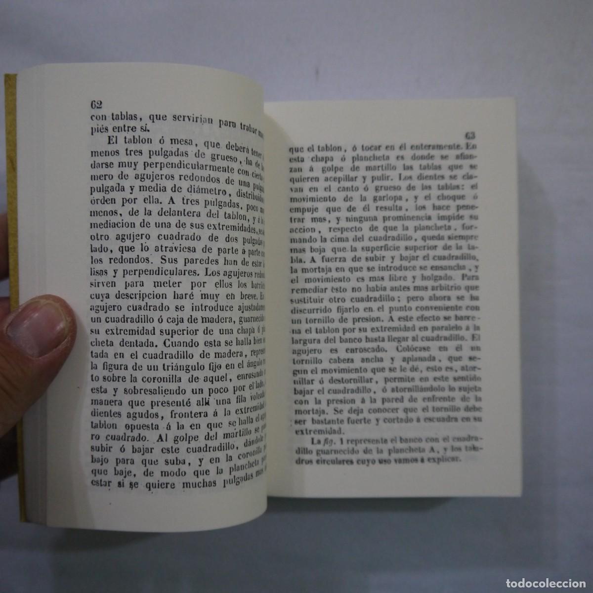 Libros de segunda mano: MANUAL DEL CARPINTERO DE MUEBLES Y EDIFICIOS. SEGUIDO DEL ARTE DEL EBANISTA - MR. NOSBAN - 2011 - Foto 6