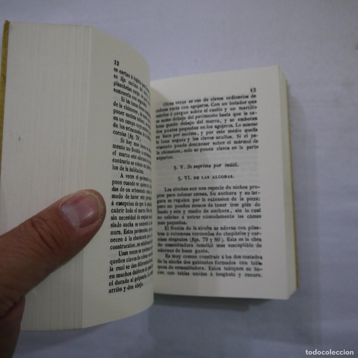 Libros de segunda mano: MANUAL DEL CARPINTERO DE MUEBLES Y EDIFICIOS. SEGUIDO DEL ARTE DEL EBANISTA - MR. NOSBAN - 2011 - Foto 9