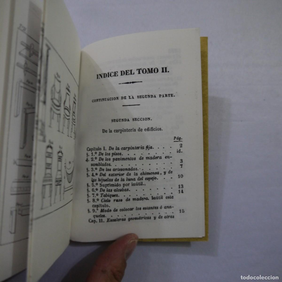 Libros de segunda mano: MANUAL DEL CARPINTERO DE MUEBLES Y EDIFICIOS. SEGUIDO DEL ARTE DEL EBANISTA - MR. NOSBAN - 2011 - Foto 12