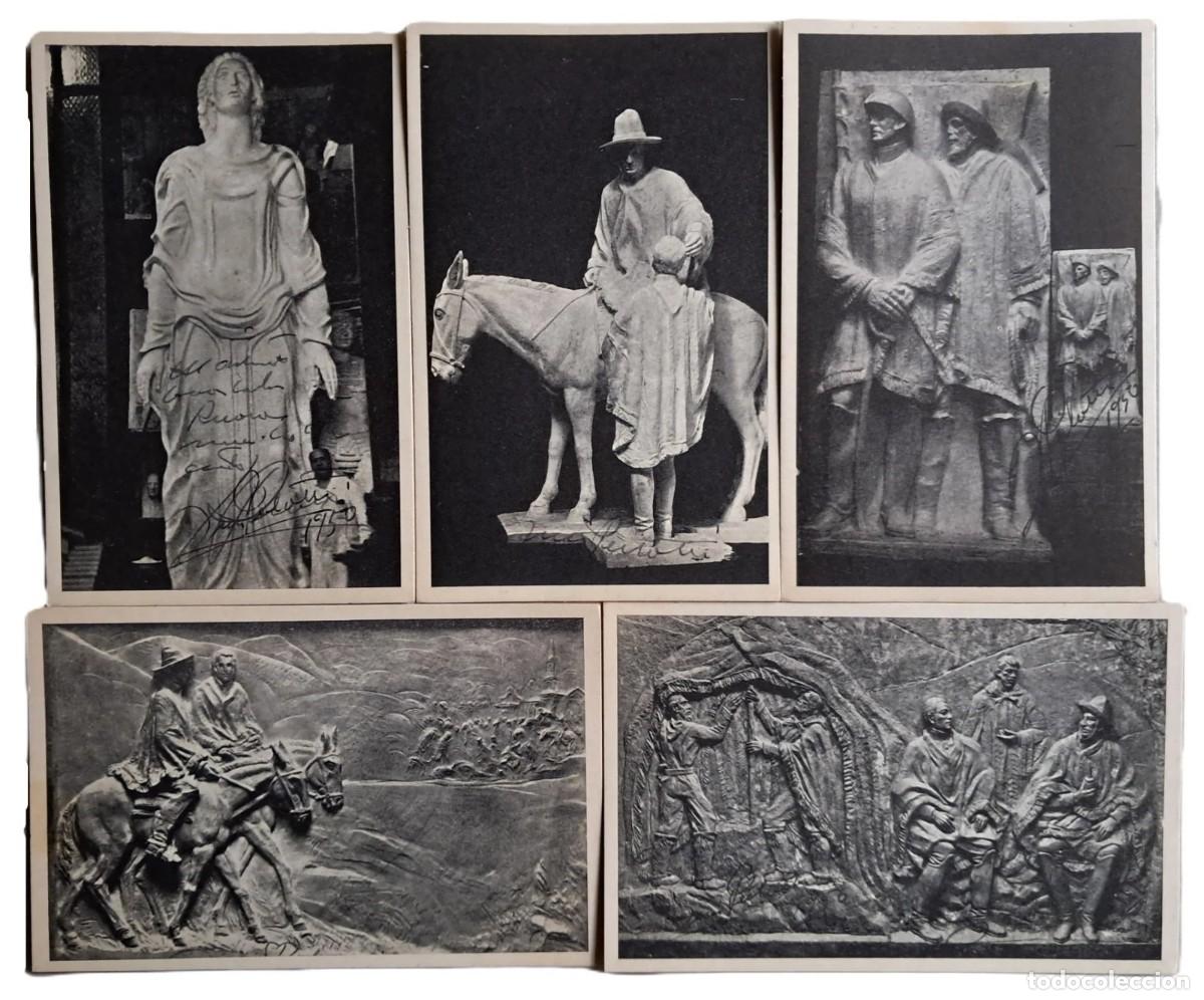 Second hand books: Perlotti, Luis - Retorno a la Patria - 9 tarjetas postales - (1950)