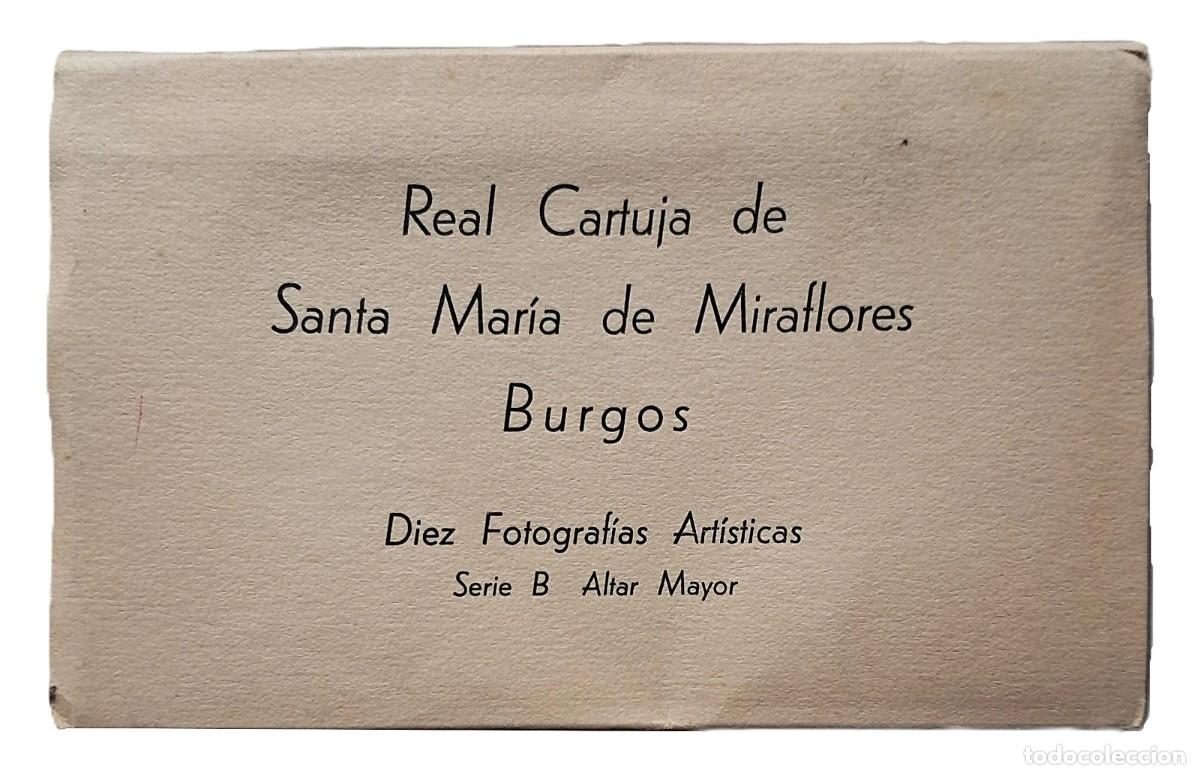 Livros em segunda m&atilde;o: Real Cartuja de Santa Mar&iacute;a de Miraflores (Burgos) - 10 Tarjetas Postales