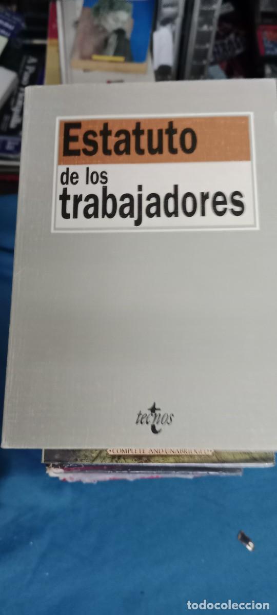 Libros de segunda mano: ESTATUTO DE LOS TRABAJADORES TECNOS LIBRO M-JYE