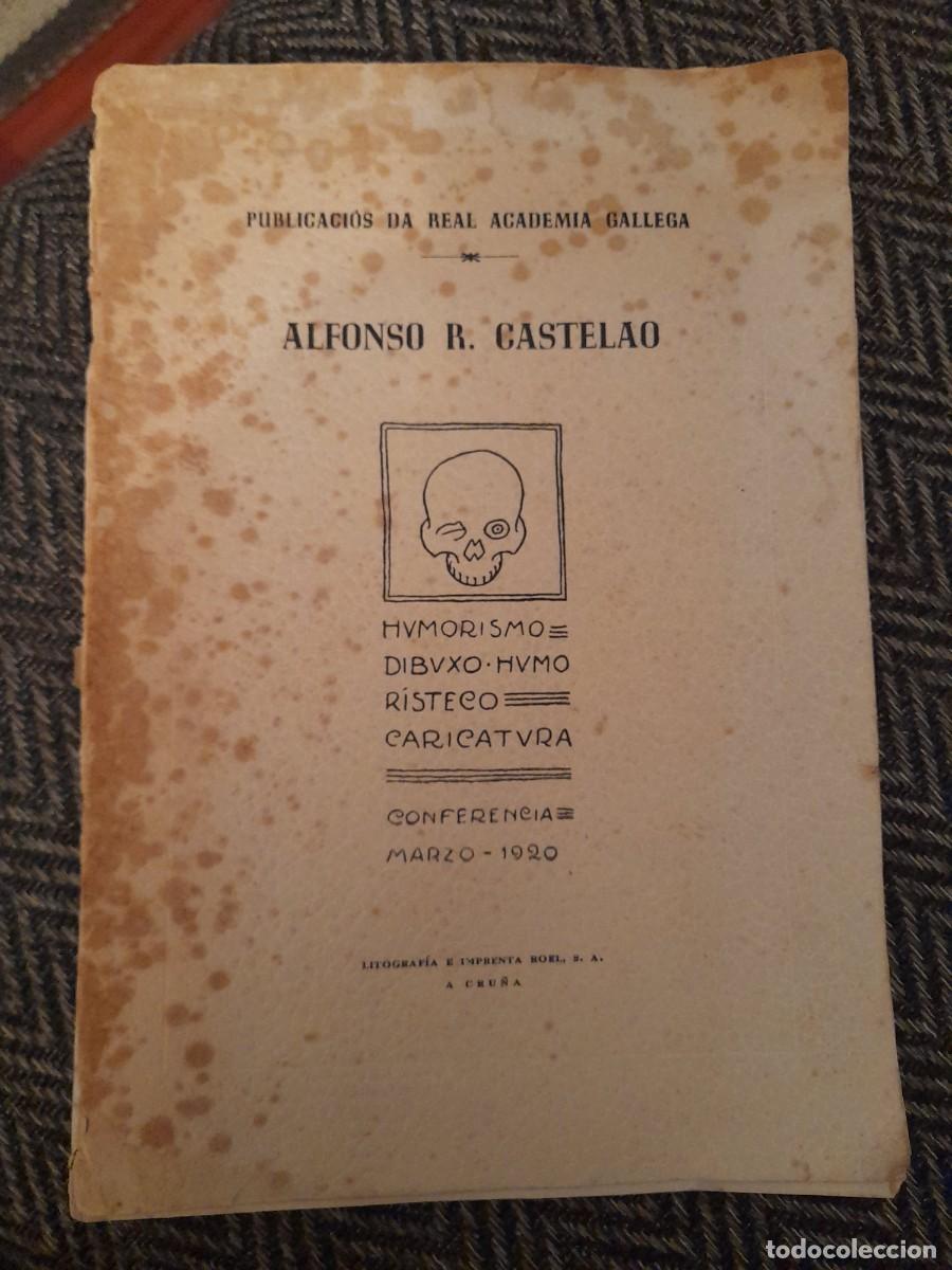 Libros de segunda mano: Castelao. Humorismo. Conferencia 1920