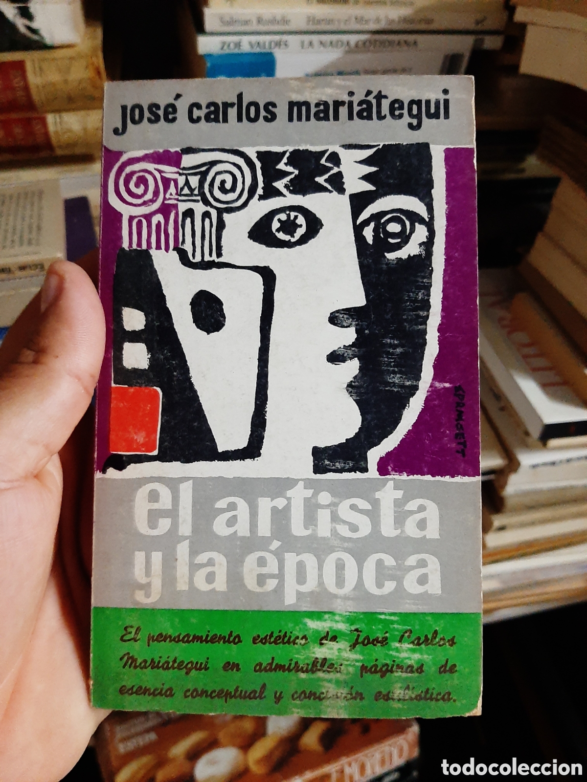 Libros de segunda mano: El artista y la epoca Jose Carlos Mariategui Amauta