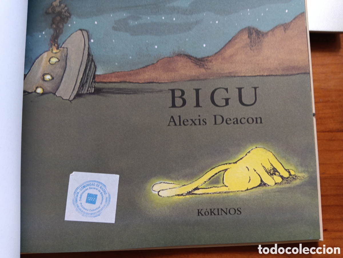 Libros de segunda mano: Bigu, Alexis Deacon, K&oacute;kinos - Foto 2