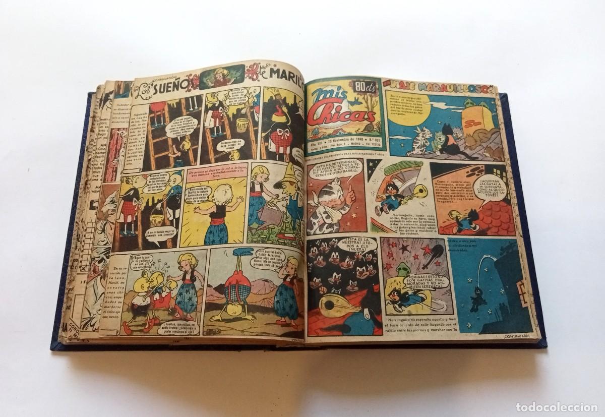Libros de segunda mano: aprx 245 - MIS CHICAS - 7 TOMOS - Colecci&oacute;n encuadernada